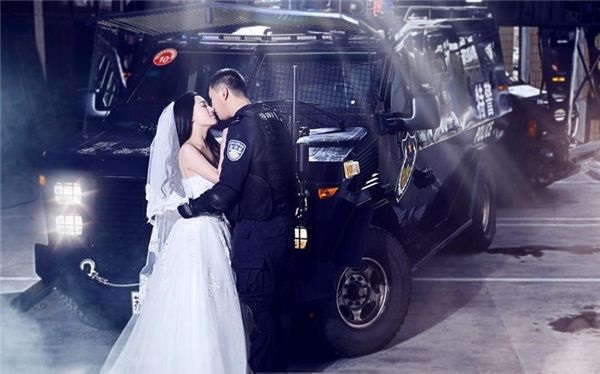 2017年风行的婚纱照气概
